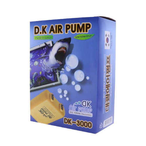 대광 DK-3000 에어 펌프 기포 발생기 4구 (4기통)